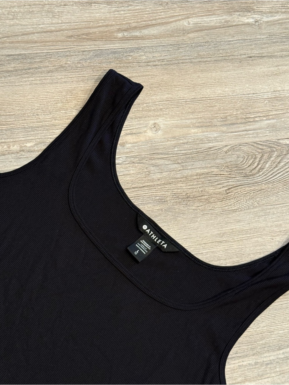 Athleta Cropped Ribbed Top - Picture 2 of 3